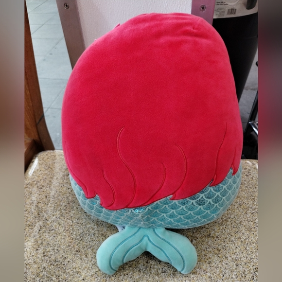Disney Kellytoy Squishmallows 14  Ariel The Little Mermaid Plush - Picture 5 of 14